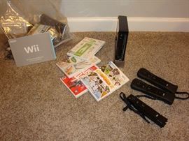 WII Game System w/ Games