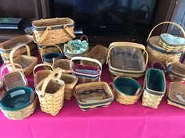 LOTS of Longaberger Baskets!