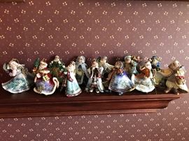 Thomas Kincade Old World Santa Ornaments