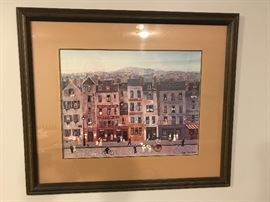 Framed Print~Michel Delacroix~Paris