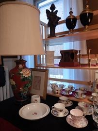 LAMPS AND CHINA