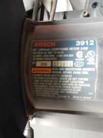 BOSCH COMPOUND MITER SAW