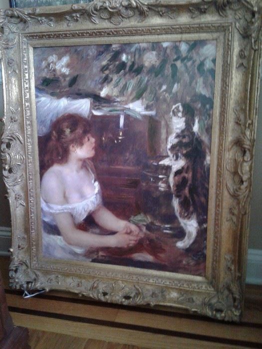 Large Renoir print