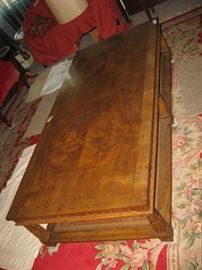 Coffee Table, Solid wood top, excellent condition - Mediterranean style, built 1967