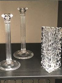 Tiffany Candle Holders
Tiffany Triangular Bud Vase