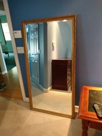 Great large bevel mirror