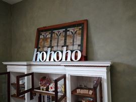 Tulip stained glass window