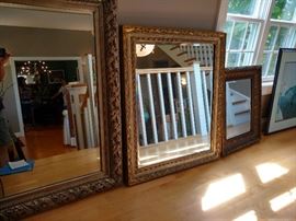 Collection of wall mirrors
