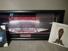 Sports posters,  Jordan book Rare air.