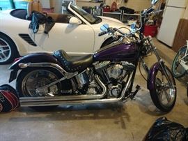 2001 Harley soft tail deuce all custom. 10k miles