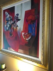 Many many pieces of art work