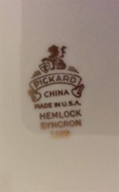 * Gorgeous Set of  Pickard Hemlock Syncron 1109 China Dishes 