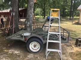 Trailer & ladders