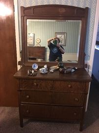 Antique dresser. Mirror sold separately