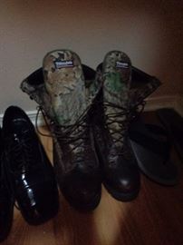 hunting boots / we also have hunting clothing and ammo