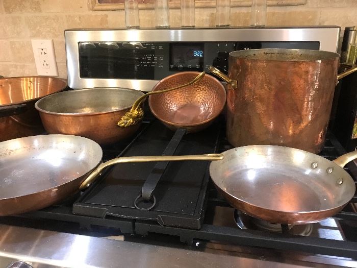Ruffoni Hammered Copper Cookware