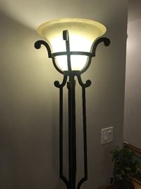 Beautiful and heavy lamp