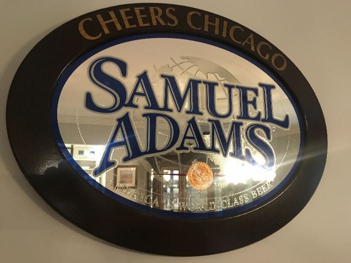 Sam Adams mirror
