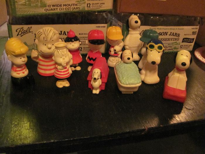 Avon Peanuts bottles