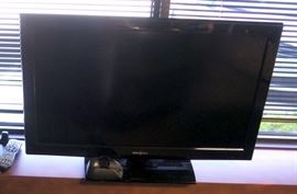 Insignia LCD 31" Color TV And BD Player Model NS-32LB451A11, Includes Clearstream Micron Direct Antenna, With Power Strip And Remote