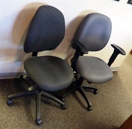 Rolling Office Chairs, Qty 2