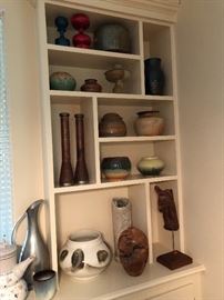 Large selection of pottery