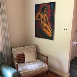 One of several original artwork pieces