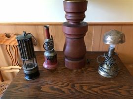 Old miners lamp
