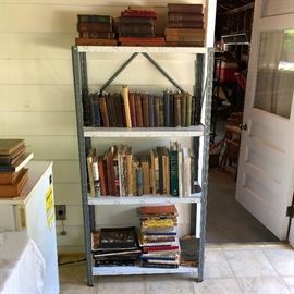 Lots of antique and vintage books, many 1st Editions