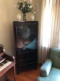 Great old mahogany made by the Grand rapids chair company  and  purchased from Hudson's, Detroit.