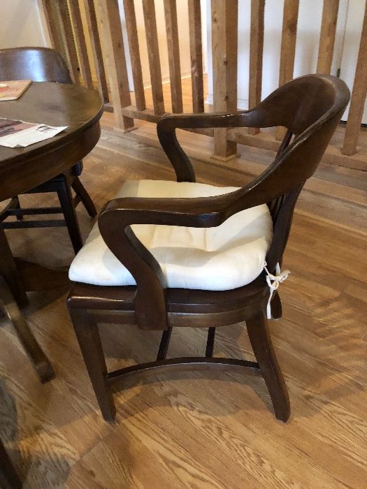 American made solid wood bankers chairs