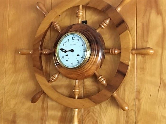 decor royal mariner ship clock
