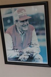 1977 Autographed Photograph of Paul "Bear" Bryant