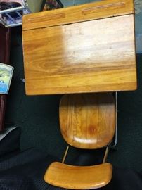 Vintage Student Desk http://www.ctonlineauctions.com/detail.asp?id=746667