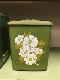 Mid Century Style Green Canisters  http://www.ctonlineauctions.com/detail.asp?id=746757