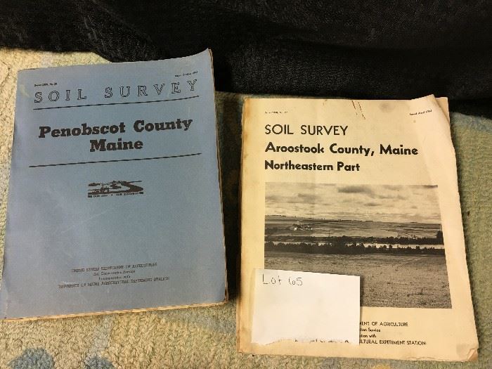 Soil Survey Map from Aroostook County http://www.ctonlineauctions.com/detail.asp?id=746838