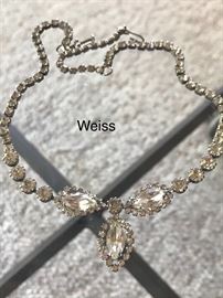 Weiss Rhinestone Necklace 