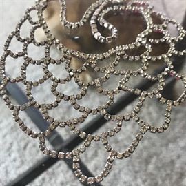 Vintage rhinestone necklace 