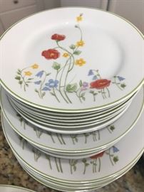Set of Dishes by Favolina- “English Flowers”