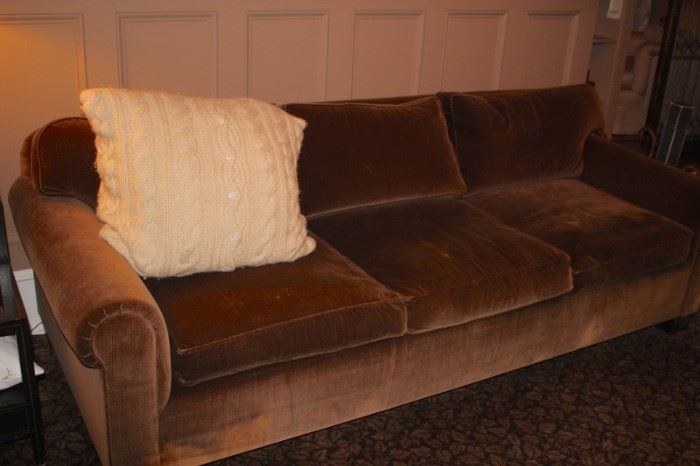 Sofa and Large Pillow