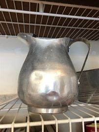 Vintage aluminum pitcher