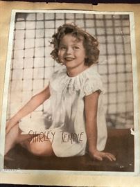 Large Shirley Temple photograph