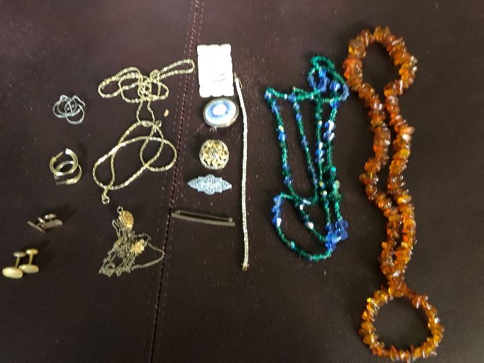 Some costume jewelry