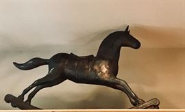Metal rocking horse. $100