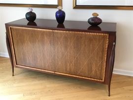 Baker inlaid cabinet 55” x 18”$1000