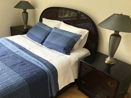 SCENE THREE HENREDON black bedroom 4 piece set $1500 all 