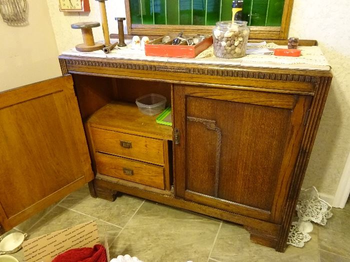 antique buffet
