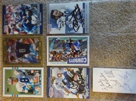 troy airman - Emmitt Smith and more signed baseball cards