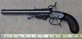 1800's Double Barrel Pistol