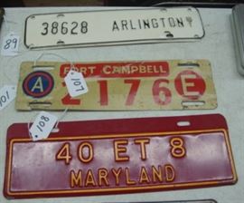 Tags/Plates